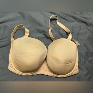 Wacoal Beige Strapless/Convertible Bra